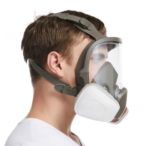 6800 Gas face Mask Anti-Fog, Dust-Proof Respirator for Industrial Work, Painting - Picture 2 of 10