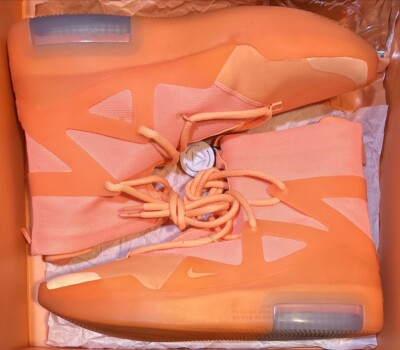 Nike Air Fear of God 1 Orange Pulse AR4237 800 Size Men s 13 W/OG Box 2019