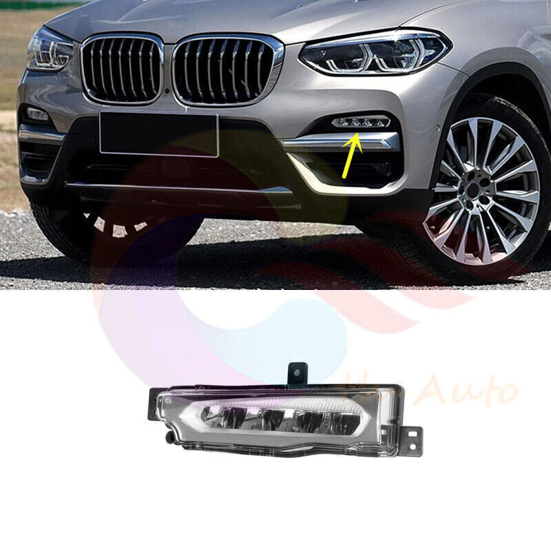 For BMW G01 G02 X3 X4 18-21 Driving Side LED DRL Daytime For BMW G01 G02 X3 X4 18-21 Driving Side LED DRL Daytime