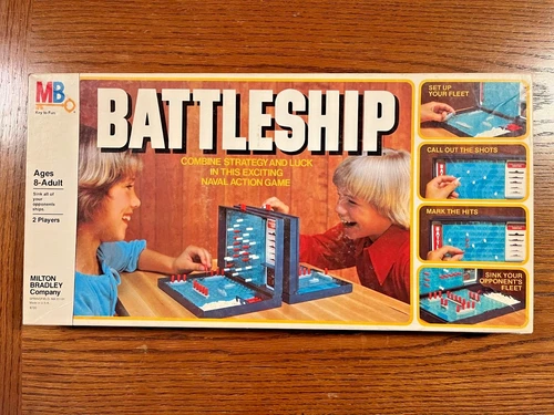 Vintage 1978 Battleship Board Game # 4730 ~ Milton Bradley ~ 100% Comp/Exc. Cond