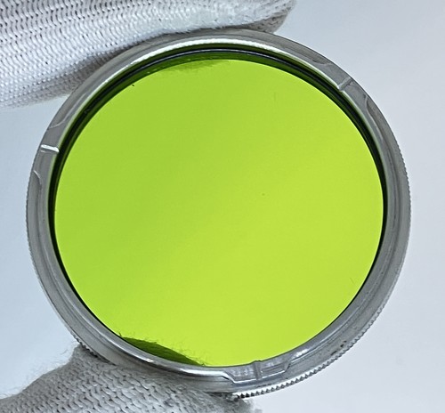 Rolleiflex Bay III Lens Hood, Yellow Gelb Hell & Green Hellgrun 2 Filters w/Case - Picture 12 of 16