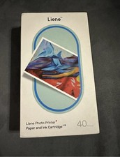 Liene 4X6'' Photo Printer Paper Cartridge, Cartridge Refill Photo Paper- 40