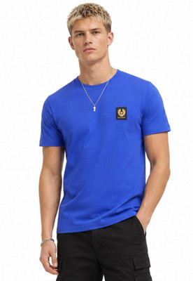 BELSTAFF T-Shirt London Retro Phoenix Patch Iconic Tee Cotton Regular Cut XL
