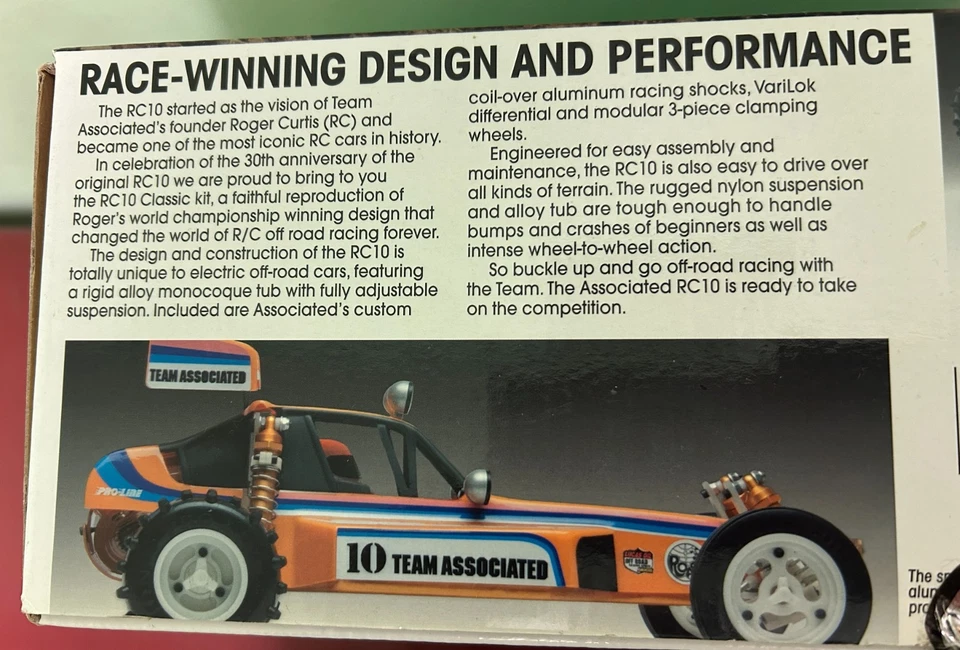 Team Associated RC10 Classic Kit 6001!!! NIB!! WOW 🤩⚡️🏁 - Image 2 of 4