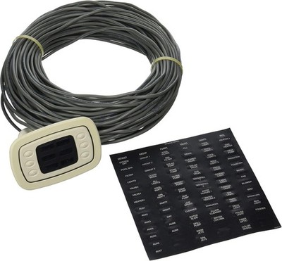 Hayward Goldline Pro Logic Aqua Plus Spa Side Remote White AQL-SS-6B-W