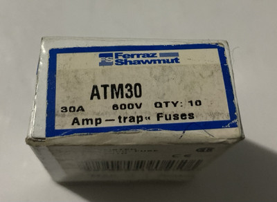 Ferraz Shawmut ATM 30 ( LOT OF 10 PC )