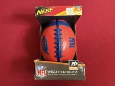 Nerf New York Giants NFL Weather Blitz Pro Football 2009 NEW