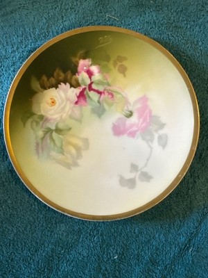 6.5 inch antique plate, Artist: Wilkie, Bavaria
