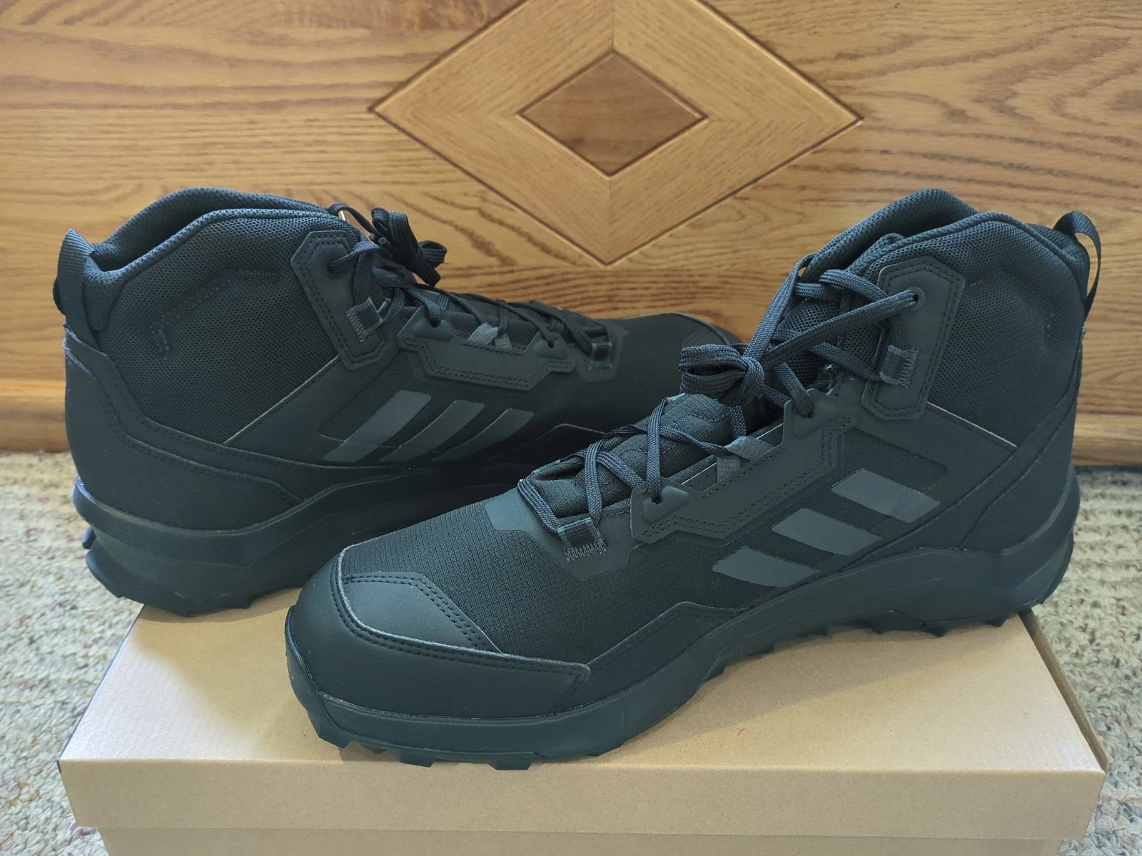 New Adidas Terrex AX4 Men's Hiking Shoes, Black, Size 11.5, HP7401
Opens in a new window or tab