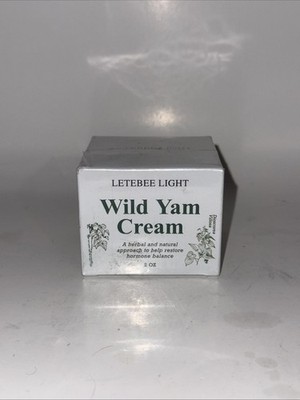 LETEBEE LIGHT Wild Yam Cream for Hormone Balance Exp 09/27