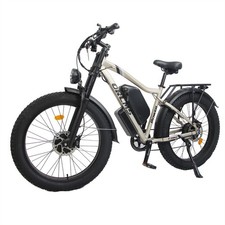 52V 25Ah Electric Bicycle 3000W Dual Motor 24" Fat Tyre E-Bike 34MPH adults US