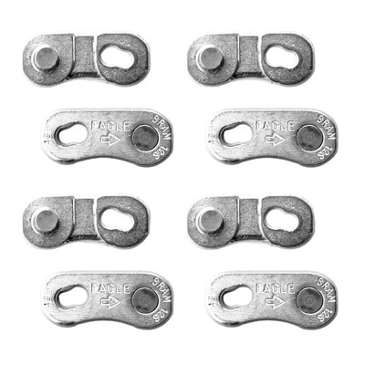 KETTENSTECKER FAHRRAD 12V. SRAM EAGLE SILBER (SCHNELLVERSCHLUSS) (4ER BLISTER)