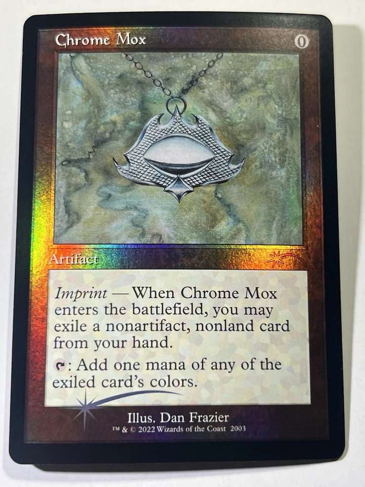 MTG Chrome Mox Foil - Secret Lair: 30th Anniversary Countdown SLC 2003 MAGIC NM - Image 2 of 4