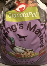 10Kg Granatapet SENSITIVE Hundefutter Trockenfutter ENTE Premium Hunde Futter 