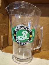 Brooklyn Brewery Acrylic Beer Pitcher New Old Stock