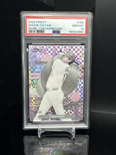 2025 Topps Finest #190 Shohei Ohtani Dodgers