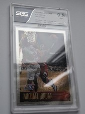 Carte Michael Jordan 139 NBA 50th Topps SGS 9.5