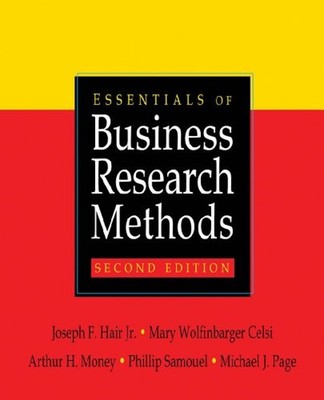 Essentials of Business Research Methods Paperback