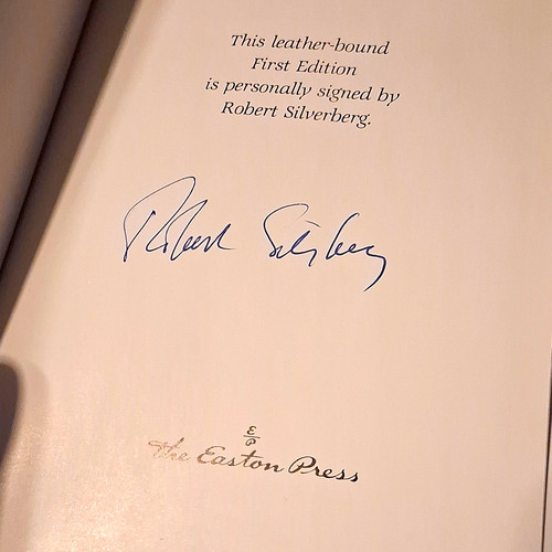 Robert Silverberg Hot Sky at Midnight Easton Press Leather 1st Ed Signed