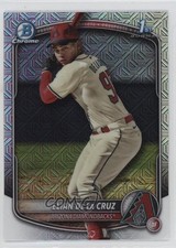 2025 Bowman Chrome Prospects Mega Box Mojo Refractor Elian De La Cruz 9hr