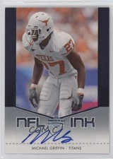 2007 Upper Deck NFL Ink Michael Griffin #NFLI-MG Auto 5c2