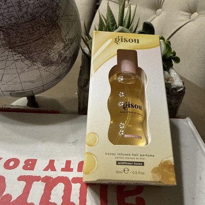 Gisou Honey Infused Hair Perfume Wildflower Honey 15  ml .5 oz Travel Size NIB