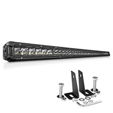 42in LED Light Bar,420W Single Row Flood Spot Beam Combo 40000LM Off Road