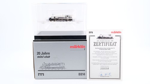 Märklin Z 8814 Dampflok BR 78 Sterling-Silber (925) Gleichstrom | Zustand: Gebraucht