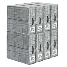SheetCube Bed Sheet Organizers and Storage 8 Pack, Foldable Linen Closet Orga...