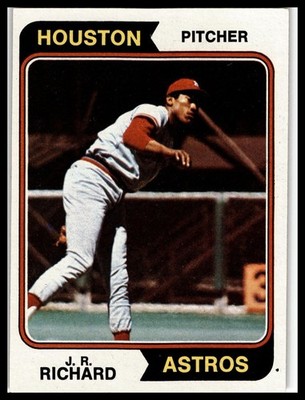 1974 Topps #522 J.R. Richard