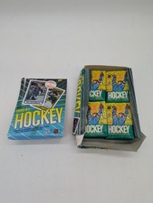 1990-91 OPC O PEE CHEE HOCKEY CARDS NHL UNOPENED 36 WAX PACKS OPEN BOX
