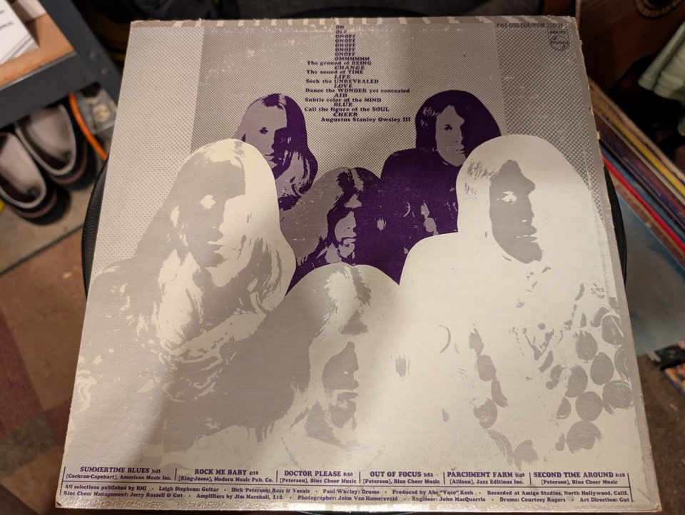 Blue Cheer Vincebus Eruptum Vinyl Lp - Image 2 of 4
