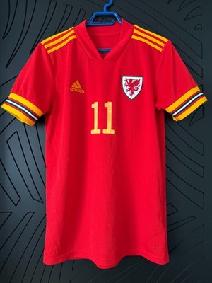 Football Shirts Wales Bale Jersey Gareth Bale Back Signed Wales