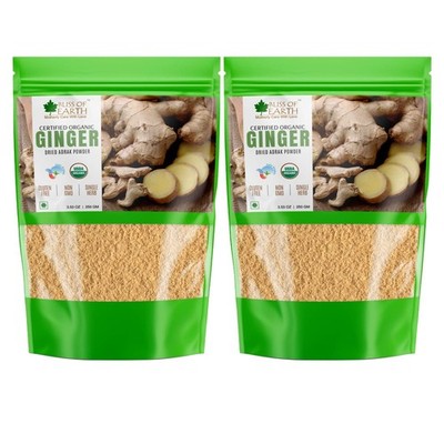 Bliss of Earth Bio Ingwer Pulver 250g Jedem Set Mit 2