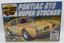 1970 Pontiac GTO Super Stocker Race Car 1/25 Sealed Plastic Model Kit Roll Cage 