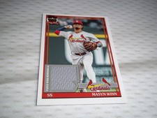 2016 Topps Baseball 1991 Topps Baseball Relic Card of Masyn Winn