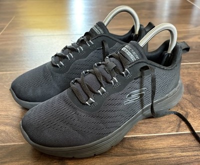 Skechers Flex Appeal 5.0 Schwarz Sneaker Turnschuhe Uk Größe 4,5