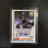AUTO 2021 Topps Archives - Fan Favorites On Card Auto - Mike Cameron #FFA-MC