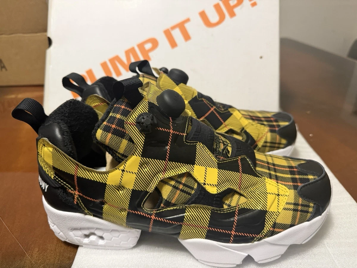 Reebok Opening Ceremony x InstaPump Fury OG Yellow Plaid for Sale