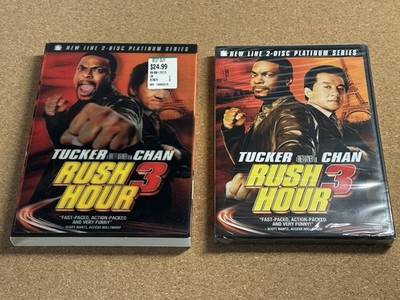 NEW & SEALED Rush Hour 3 DVD 2007 2-Disc Set Special Edition w / Slipcover