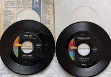 Lot of (2) JAN & DEAN, 7" 45, Surf City pus 3 more. OG's on Liberty