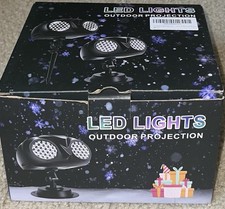 LED Outdoor Projection Light Snowfall or Snowflake Effect