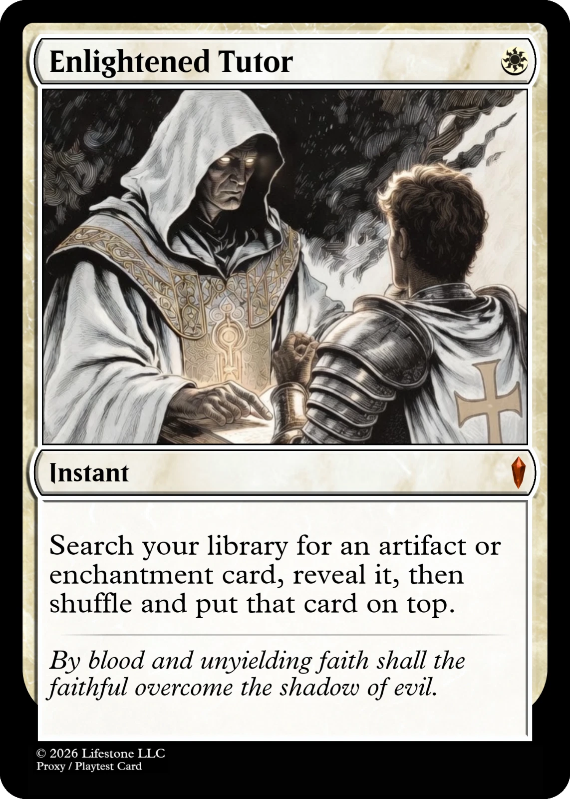 Enlightened Tutor - Premium Quality - Not Tournament Authorized image 1