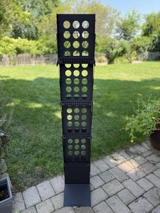 Literature Rack (4-pocket collapsible with storage bag)