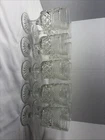 Anchor Hocking Set of 10 Wexford Water Goblets 8Oz. Beverage Glasses 6.5” VTG