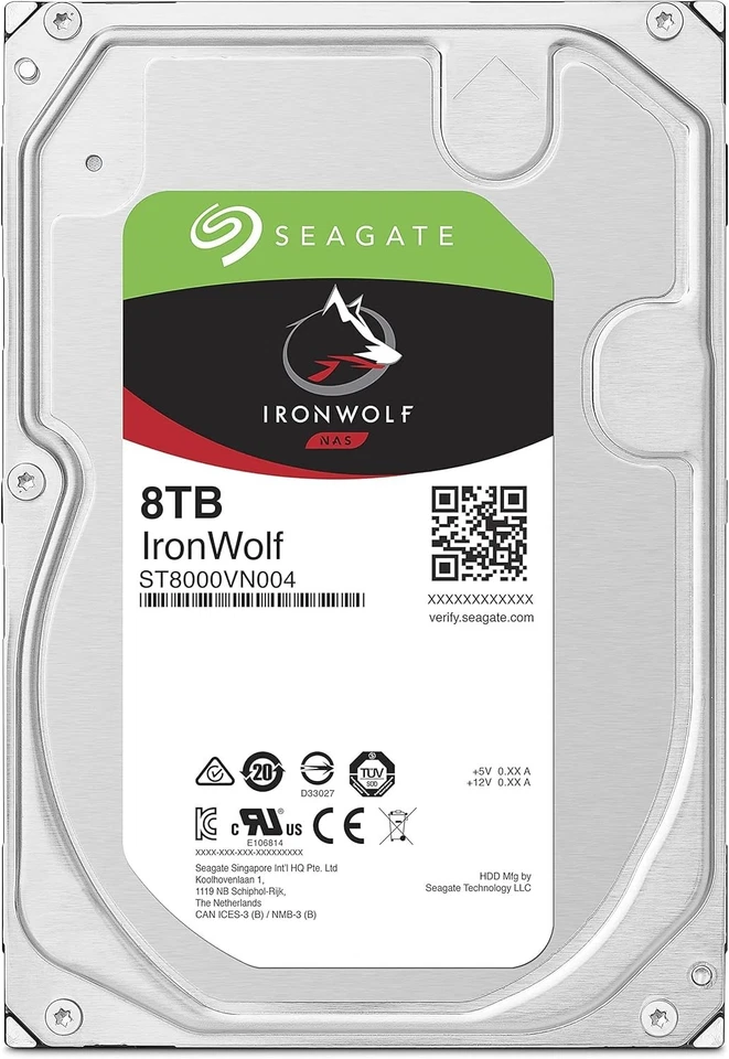8TB IronWolf NAS Internal Hard Drive - Image 4 of 4