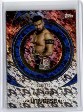 2025 Topps Universe WWE Blue Pulse #50 Cruz Del Toro Blue Pulse /175