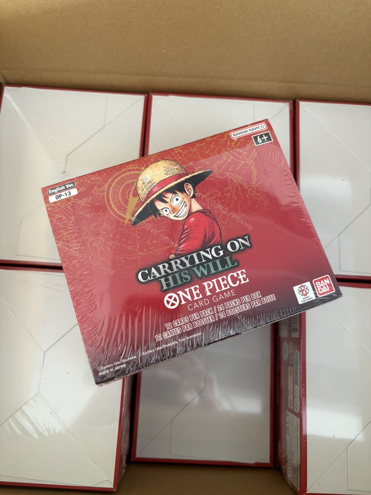 One piece op13 carrying on his will booster box