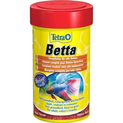 Tetra Betta 100ml Kampffischfutter Hauptfutter Fischfutter Flocken Kampffisch