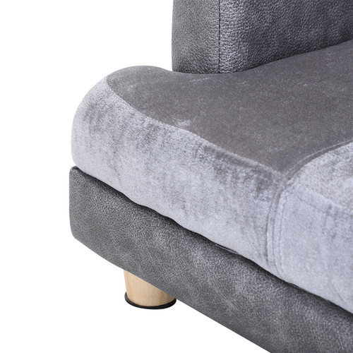 Dog Couch Pet Sofa Bed for Small Dogs Cats with Cushion, Gray - Picture 11 of 11